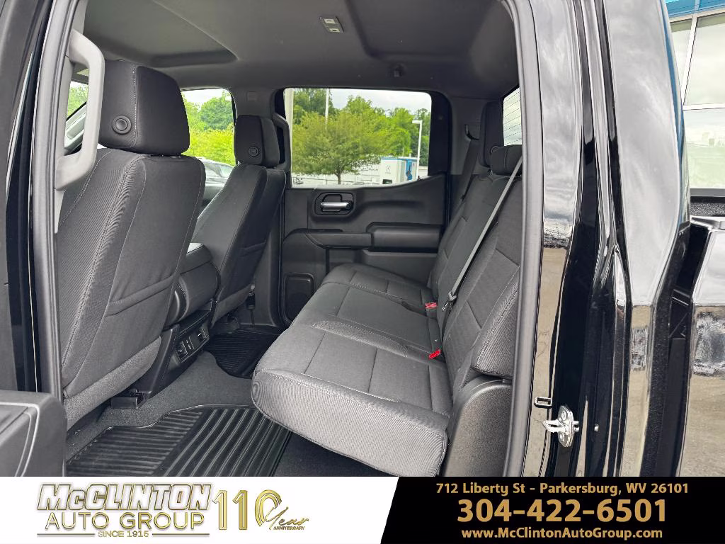 2026 Black Chevrolet Silverado Custom Trail Boss 4X4 Truck