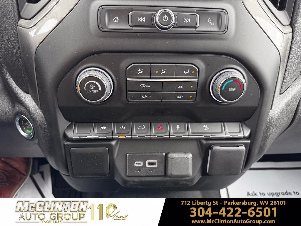 2026 Black Chevrolet Silverado Custom Trail Boss 4X4 Truck