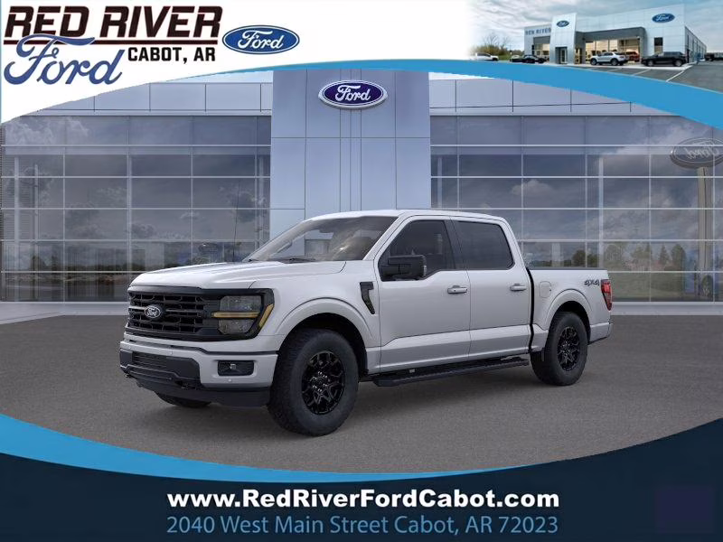 2026 Iconic Silver Metallic Ford F-150 XLT 4X4 Truck