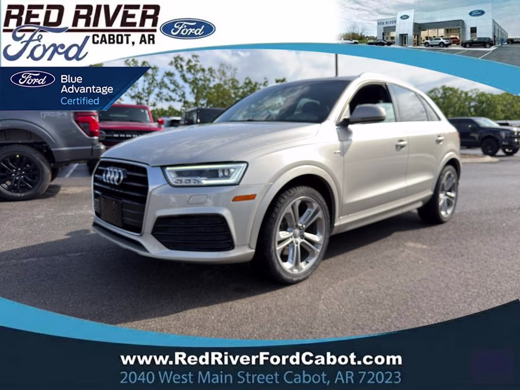 2017 Florett Silver Metallic Audi Q3 Prestige AWD SUV