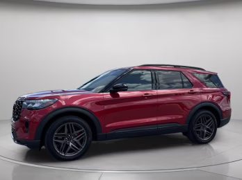 2025 Red Metallic Ford Explorer ST RWD SUV