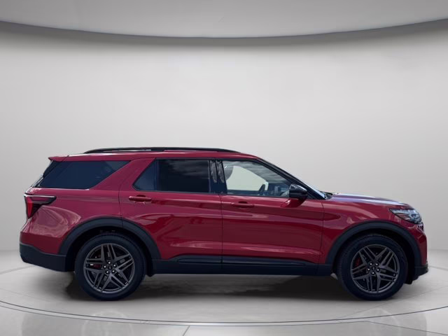 2025 Red Metallic Ford Explorer ST RWD SUV