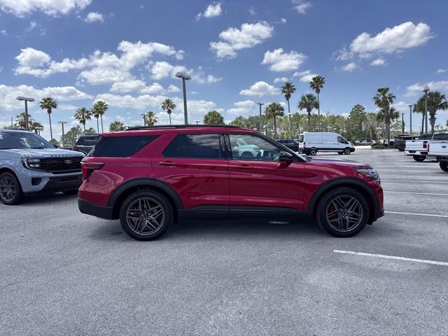2025 Red Metallic Ford Explorer ST RWD SUV
