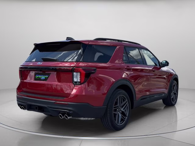 2025 Red Metallic Ford Explorer ST RWD SUV