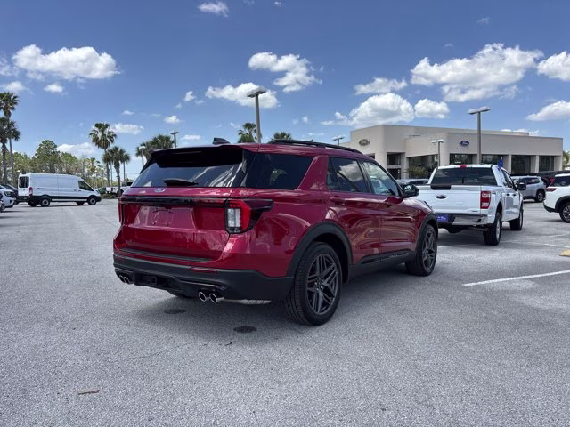 2025 Red Metallic Ford Explorer ST RWD SUV