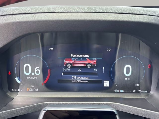 2025 Red Metallic Ford Explorer ST RWD SUV