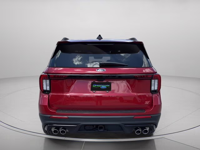 2025 Red Metallic Ford Explorer ST RWD SUV