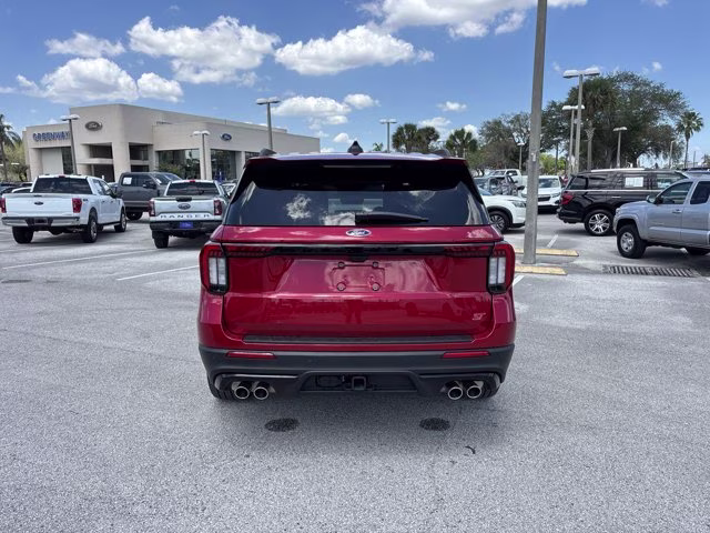 2025 Red Metallic Ford Explorer ST RWD SUV