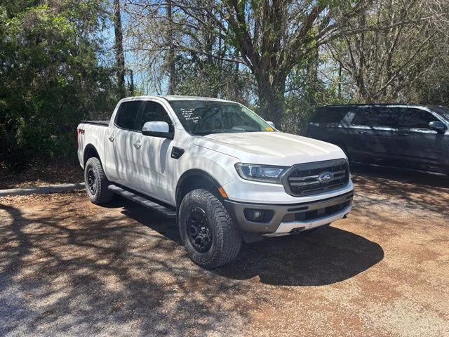 2019 White Platinum Clearcoat Ford Ranger Lariat 4X4 Truck