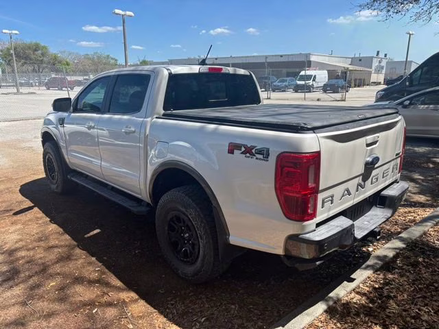 2019 White Platinum Clearcoat Ford Ranger Lariat 4X4 Truck