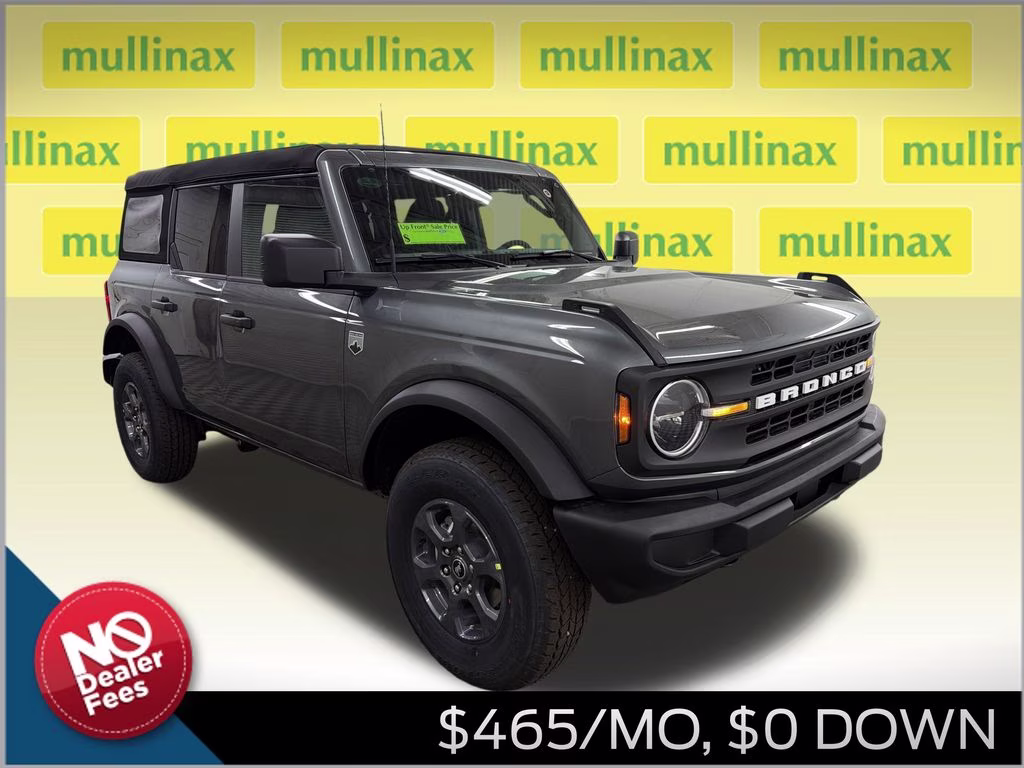 2026 CARBONIZED GRAY Ford Bronco Big Bend 4X4 SUV
