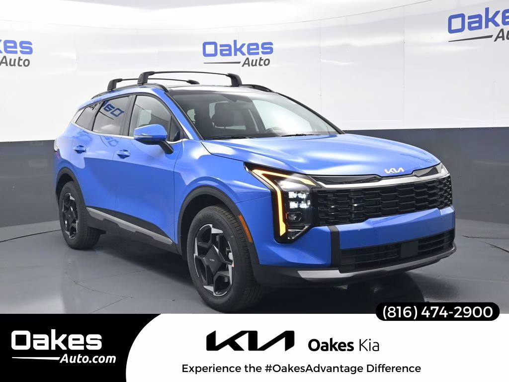 2026 Nebular Blue Kia Sportage EX AWD SUV