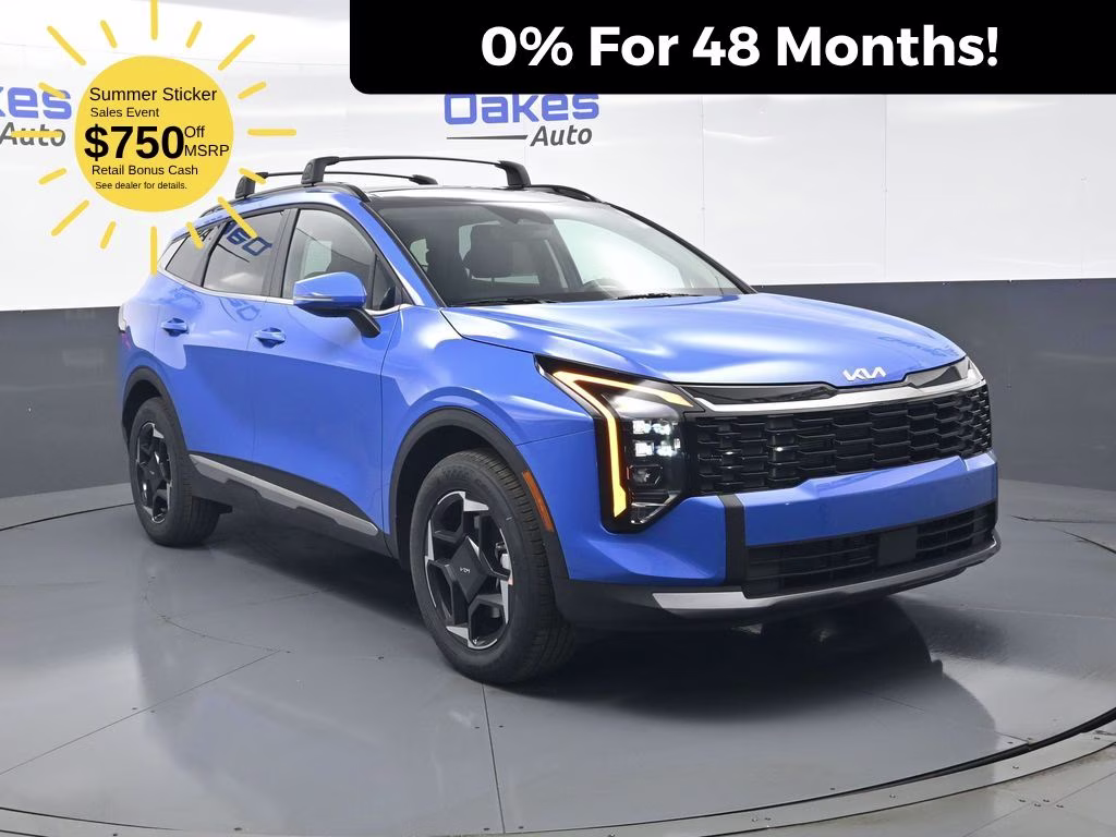 2026 Nebular Blue Kia Sportage EX AWD SUV