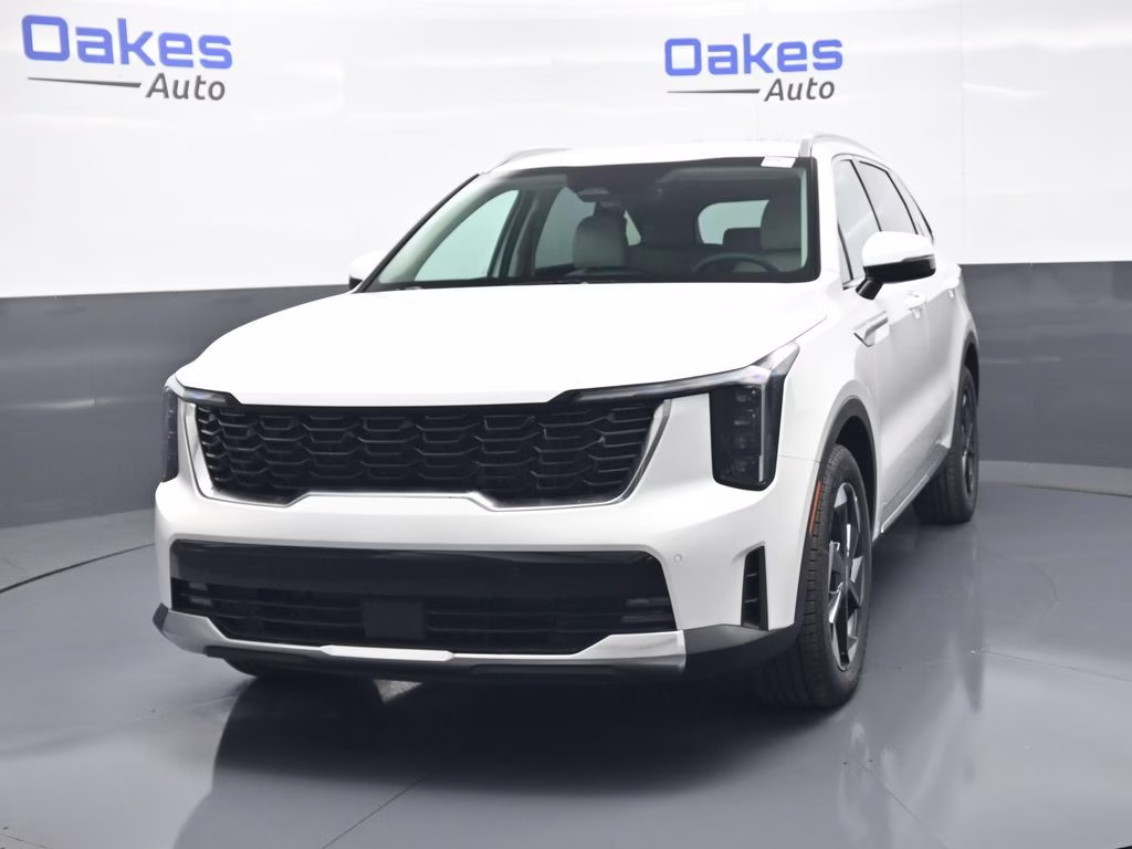 2026 Snow White Pearl Kia Sorento Hybrid EX AWD SUV