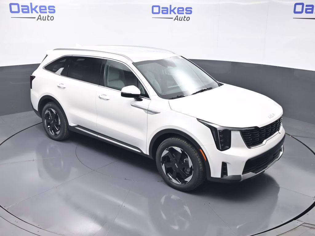 2026 Snow White Pearl Kia Sorento Hybrid EX AWD SUV