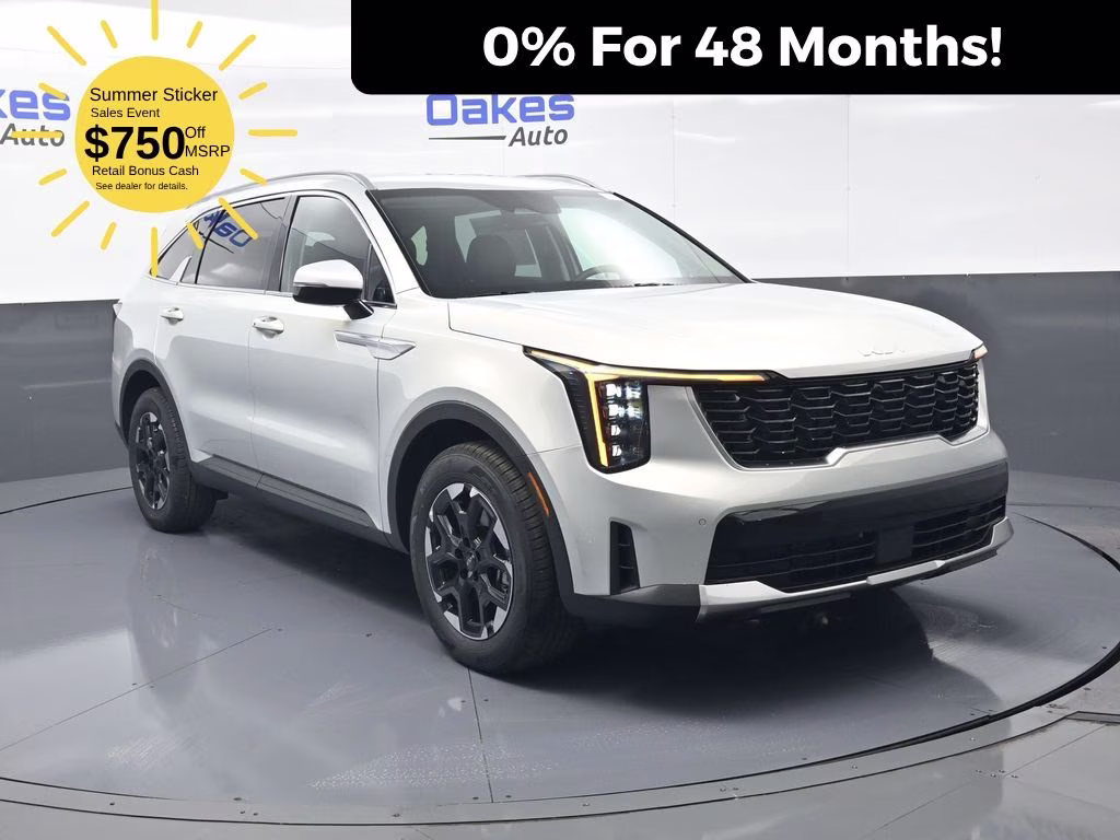 2026 Ivory Silver Kia Sorento S FWD SUV