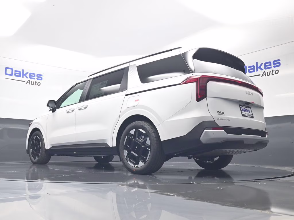 2026 Snow White Pearl Kia Carnival EX FWD Van