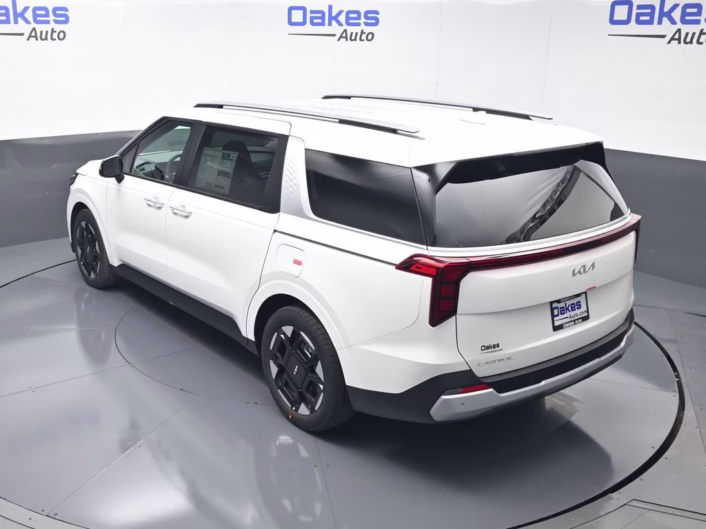 2026 Snow White Pearl Kia Carnival EX FWD Van