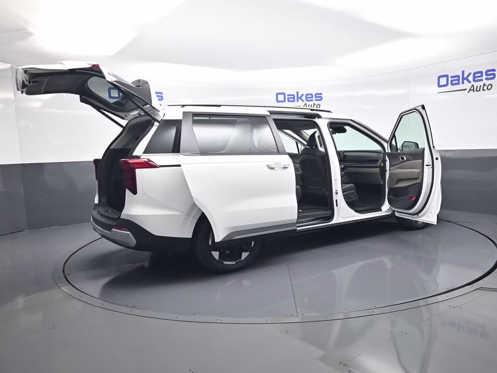 2026 Snow White Pearl Kia Carnival EX FWD Van