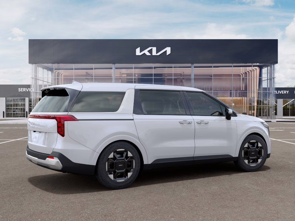 2026 Snow White Pearl Kia Carnival EX FWD Van
