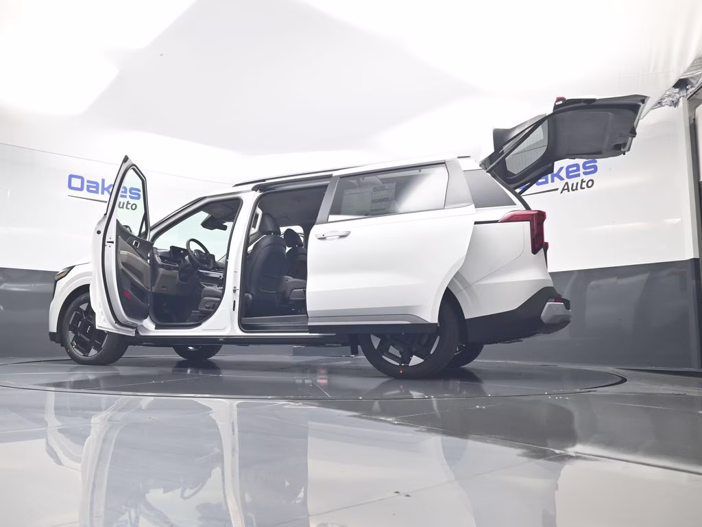 2026 Snow White Pearl Kia Carnival EX FWD Van
