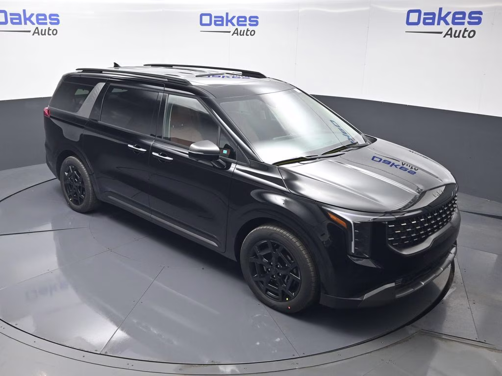 2026 Aurora Black Pearl Kia Carnival Hybrid SX FWD Van