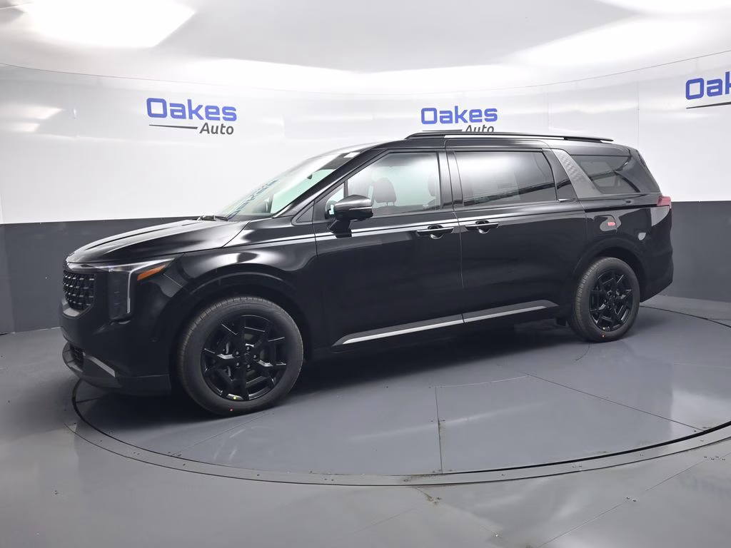 2026 Aurora Black Pearl Kia Carnival Hybrid SX FWD Van