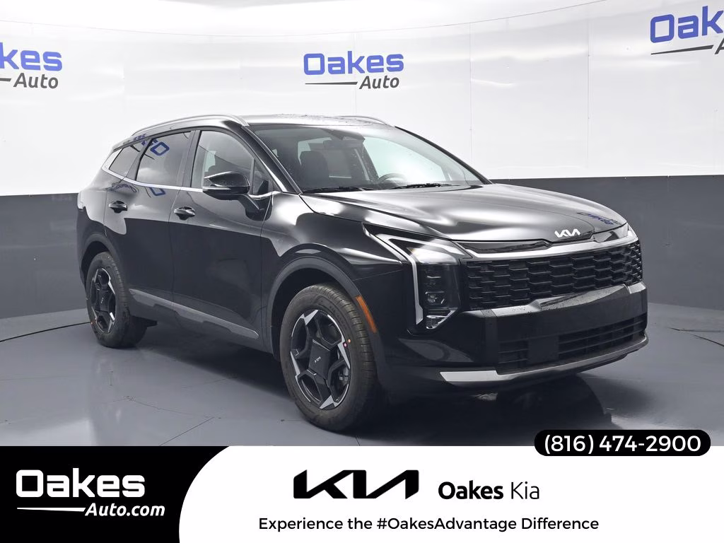 2026 Fusion Black Kia Sportage Hybrid EX AWD SUV