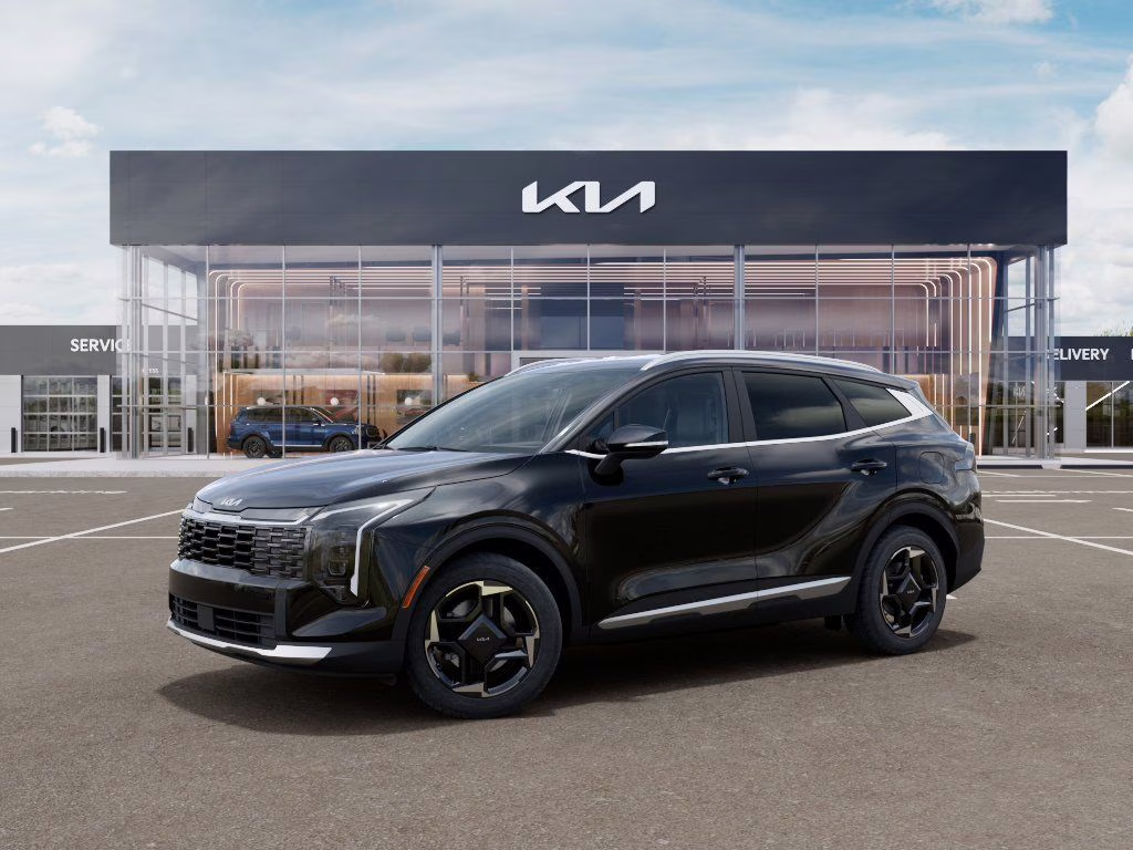 2026 Fusion Black Kia Sportage Hybrid EX AWD SUV