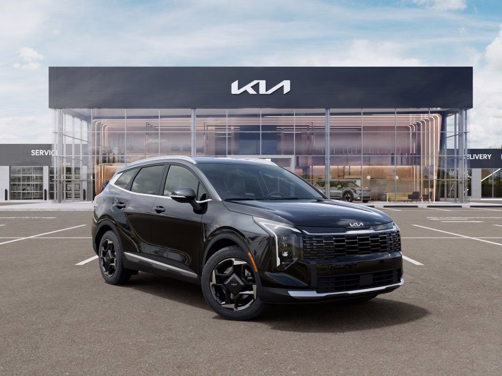 2026 Fusion Black Kia Sportage Hybrid EX AWD SUV