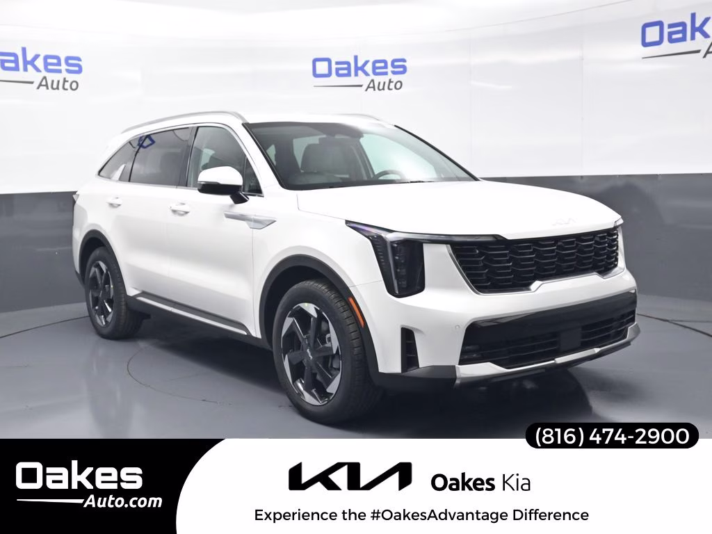 2026 Snow White Pearl Kia Sorento Hybrid EX AWD SUV