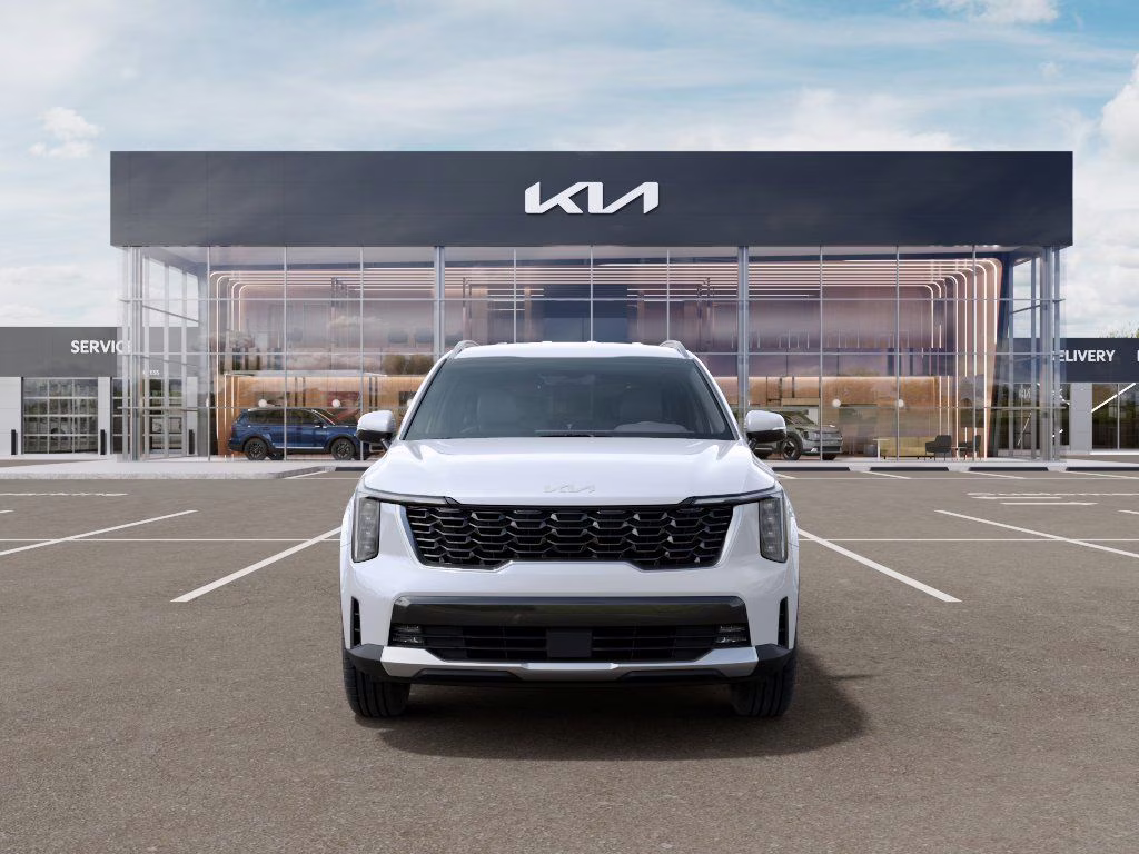 2026 Snow White Pearl Kia Sorento Hybrid EX AWD SUV