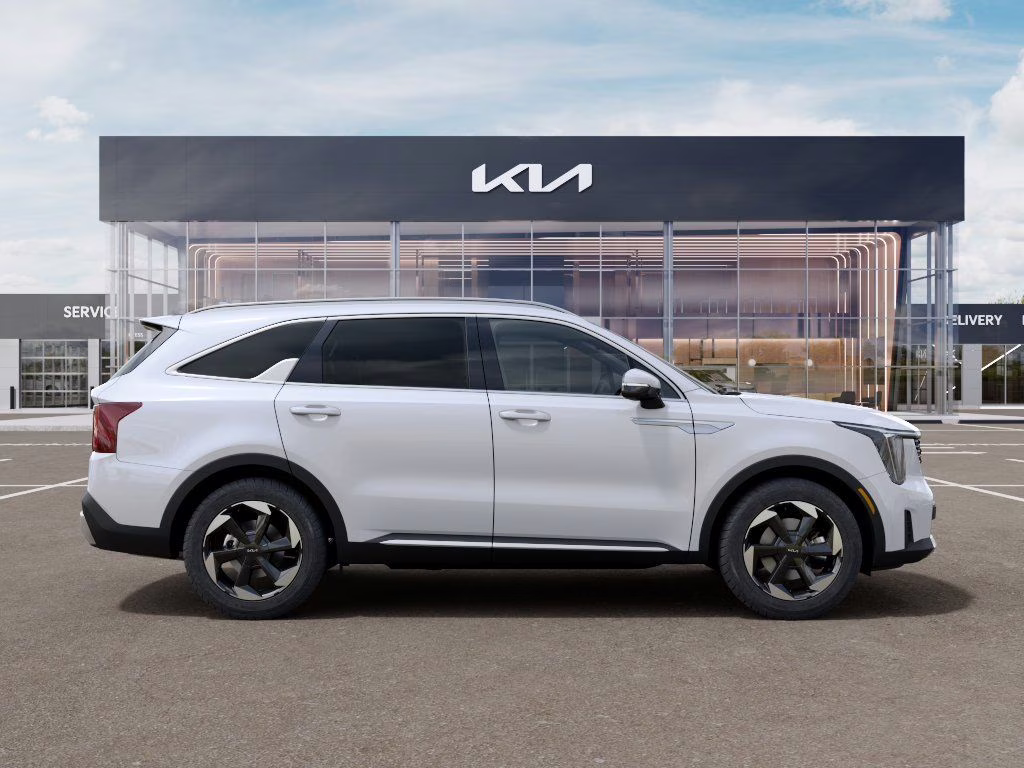 2026 Snow White Pearl Kia Sorento Hybrid EX AWD SUV