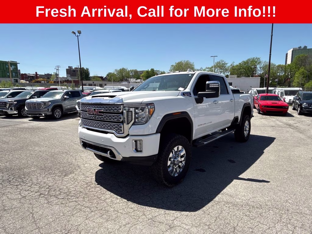 2020 Summit White GMC Sierra 3500HD Denali 4X4 Truck