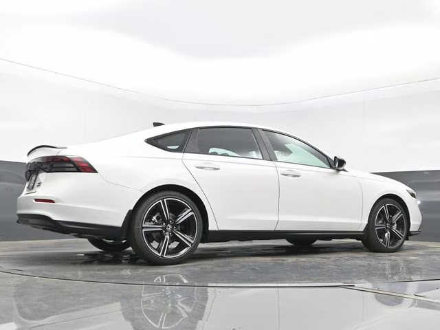 2026 Platinum White Pearl Honda Accord Hybrid Sport FWD Sedan