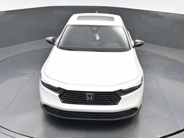 2026 Platinum White Pearl Honda Accord Hybrid Sport FWD Sedan