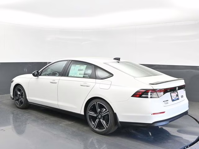 2026 Platinum White Pearl Honda Accord Hybrid Sport FWD Sedan