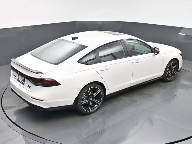 2026 Platinum White Pearl Honda Accord Hybrid Sport FWD Sedan