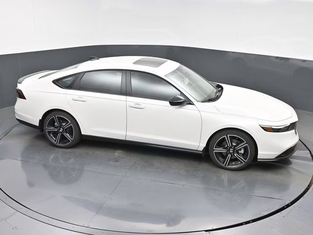 2026 Platinum White Pearl Honda Accord Hybrid Sport FWD Sedan
