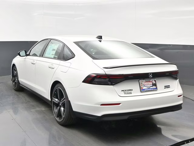 2026 Platinum White Pearl Honda Accord Hybrid Sport FWD Sedan