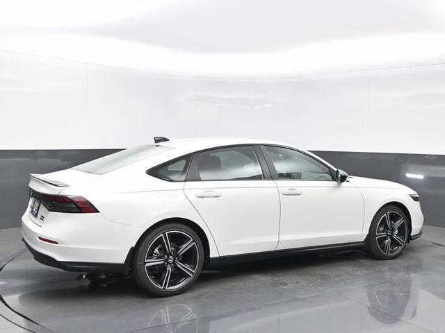 2026 Platinum White Pearl Honda Accord Hybrid Sport FWD Sedan
