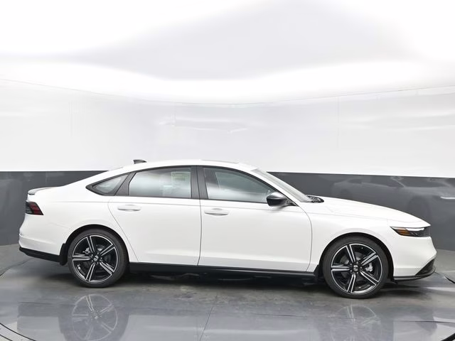 2026 Platinum White Pearl Honda Accord Hybrid Sport FWD Sedan