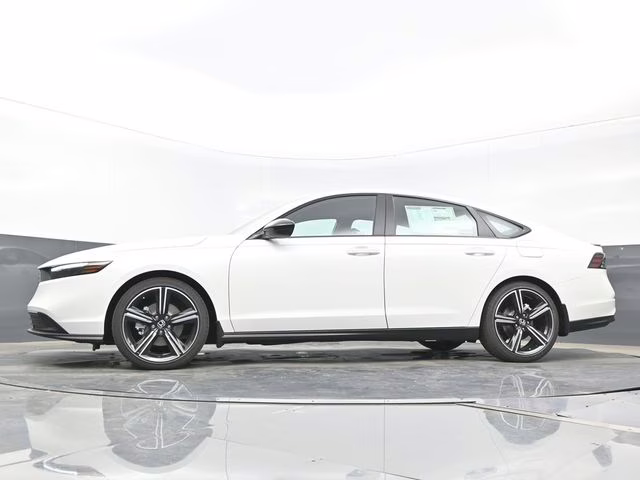 2026 Platinum White Pearl Honda Accord Hybrid Sport FWD Sedan
