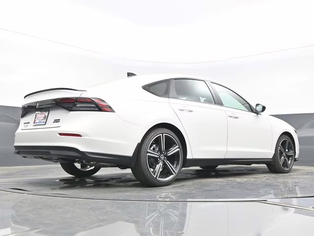 2026 Platinum White Pearl Honda Accord Hybrid Sport FWD Sedan