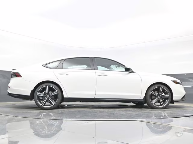2026 Platinum White Pearl Honda Accord Hybrid Sport FWD Sedan