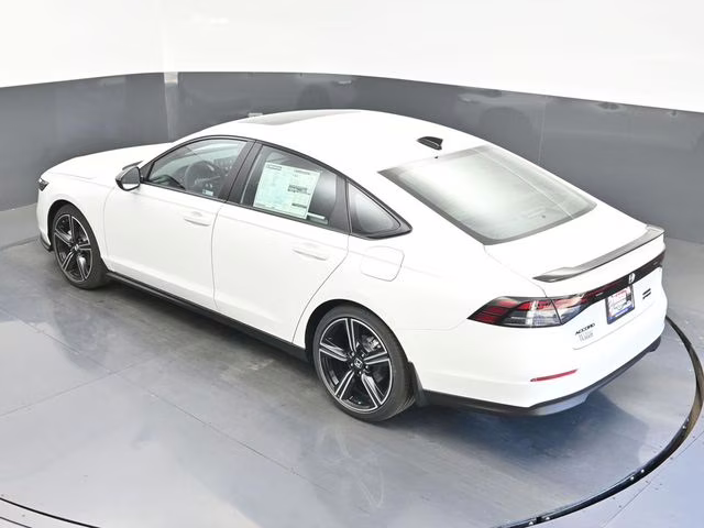 2026 Platinum White Pearl Honda Accord Hybrid Sport FWD Sedan