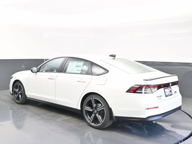 2026 Platinum White Pearl Honda Accord Hybrid Sport FWD Sedan