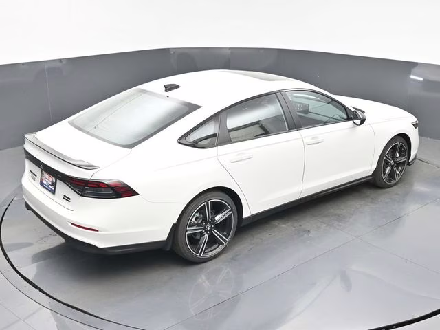 2026 Platinum White Pearl Honda Accord Hybrid Sport FWD Sedan