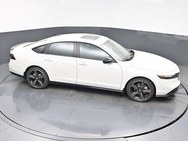 2026 Platinum White Pearl Honda Accord Hybrid Sport FWD Sedan