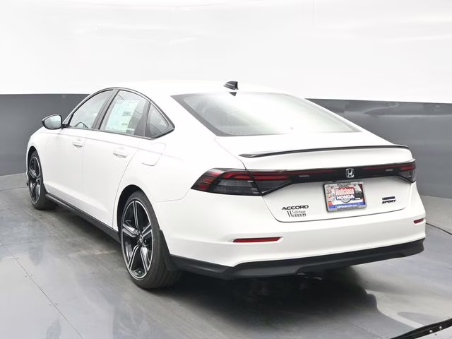 2026 Platinum White Pearl Honda Accord Hybrid Sport FWD Sedan
